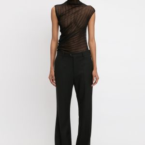 Classic Tailored Trouser In Black