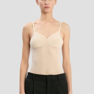 Cami Top In Pale Rose