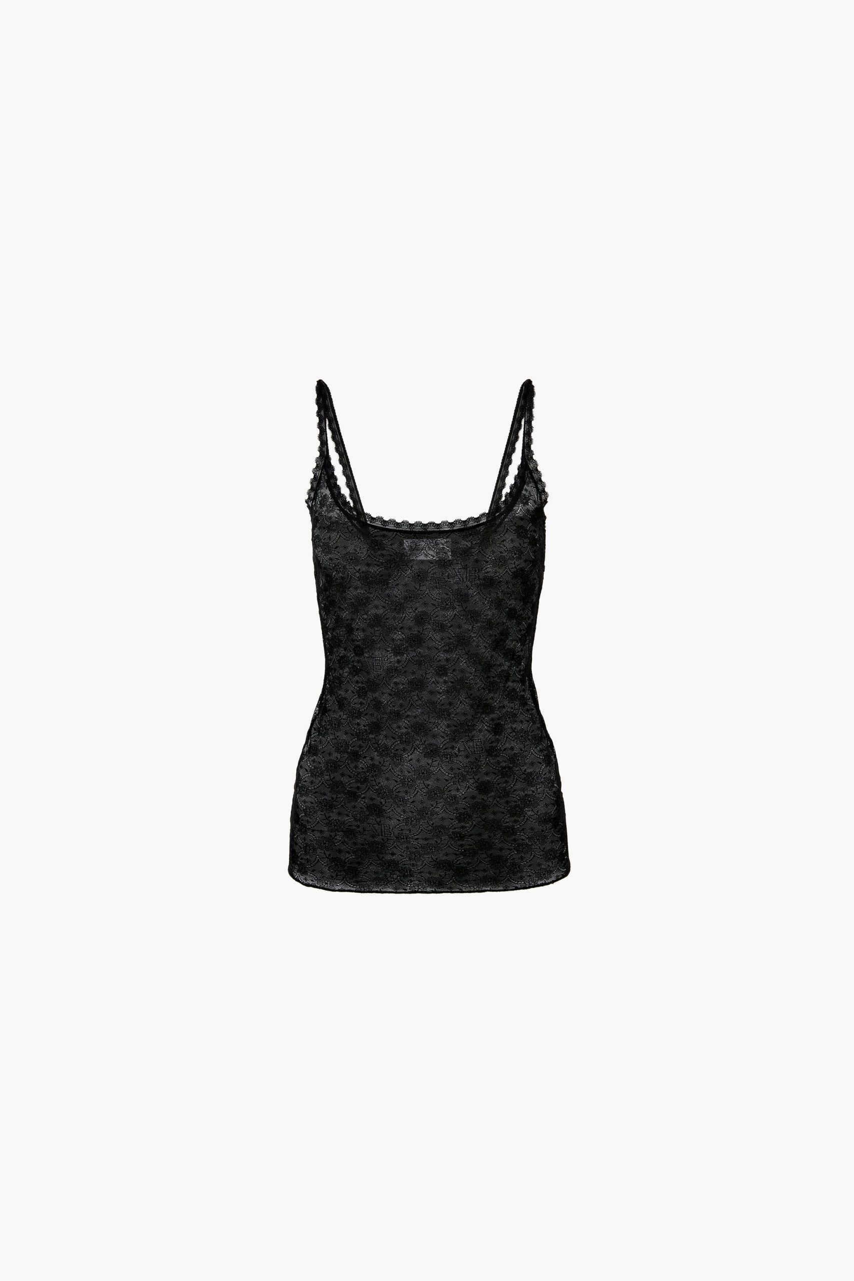 Lace Cami In Black