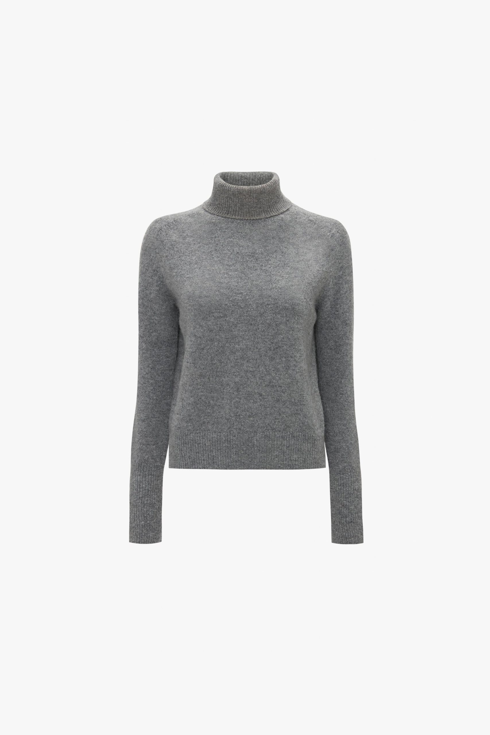 Marie Jumper In Grey Marl - Image 5